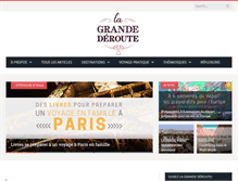 Tablet Screenshot of lagrandederoute.com